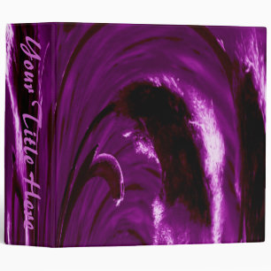 Cattails Binder - Purple