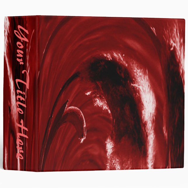 Cattails Classeur - Ruby (Devant/Côté)