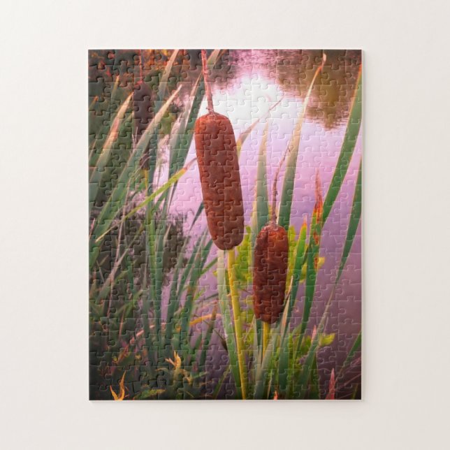 Cattails Jigsaw Puzzle (Vertical)