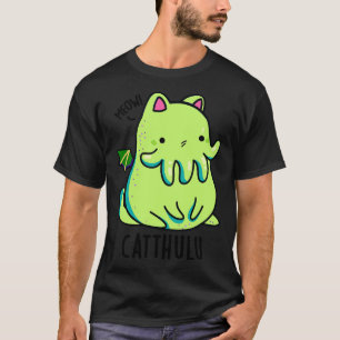 Catthulu Funny Cthulhu Cat Puns 1 T-Shirt