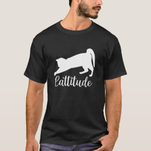 Cattitude Funny Cat Lover Kitten Pet Owner T-Shirt