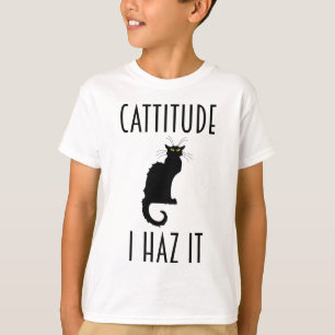 Cattitude - I Haz It T-Shirt