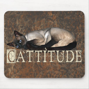 Cattitude Mouse Pad