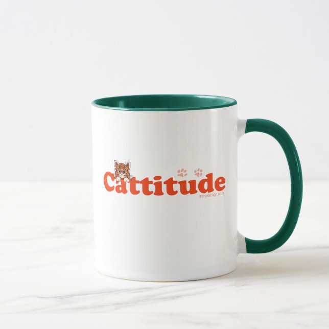 Cattitude Mug (Right)