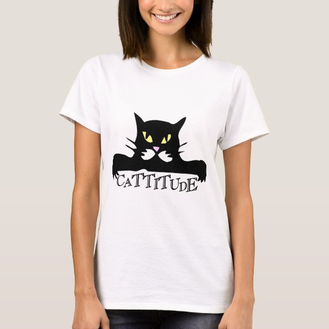 cattitude T-Shirt (Front)