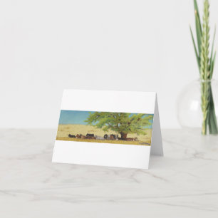 cattle, cow card