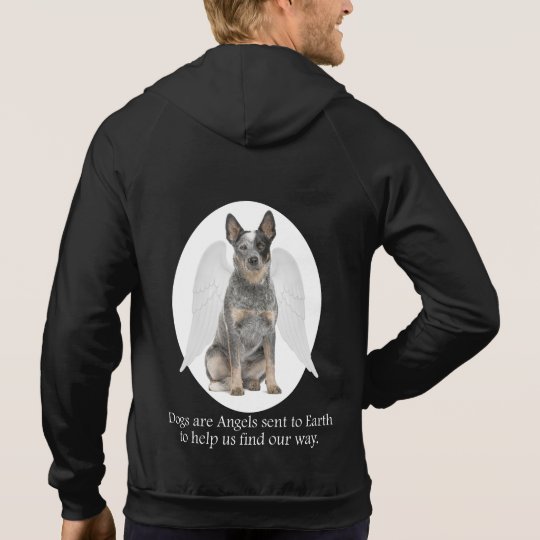 Cattle Dog Angel Hoodie