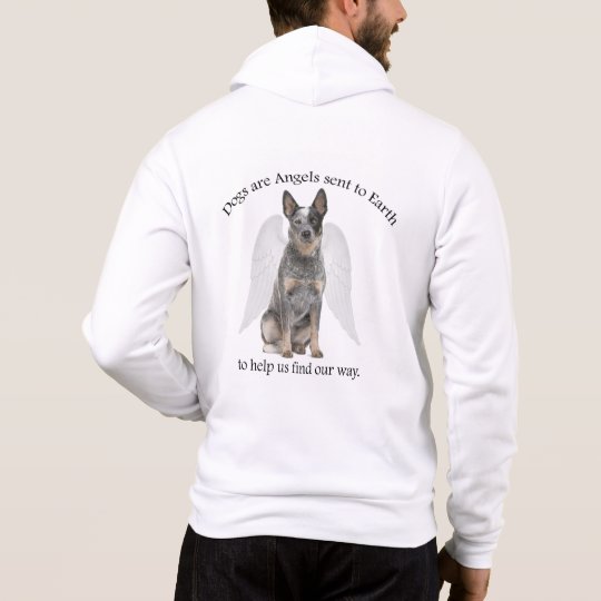 Cattle Dog Angel Hoodie