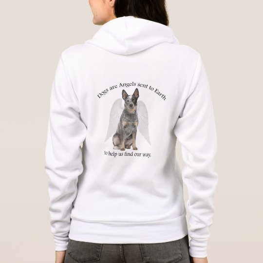 Cattle Dog Angel Hoodie