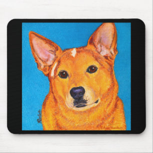 Cattle Dog Mousepad - "Red"