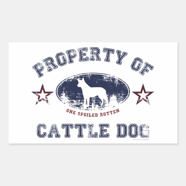 Cattle Dog Sticker (Front)