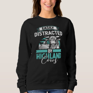 Cattle Farmer Highland Cow Sweatshirt