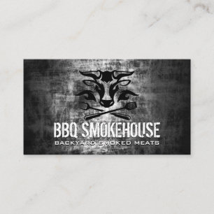 Cattle Head Spatula BBQ Tools Business Card