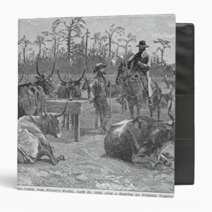 Cattle in a Kansas Corn Corral Binder