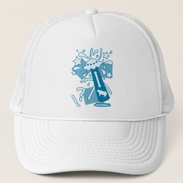 Cattle_Mutilation Trucker Hat (Front)