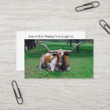 Cattle Rancher Farmer  Business Card