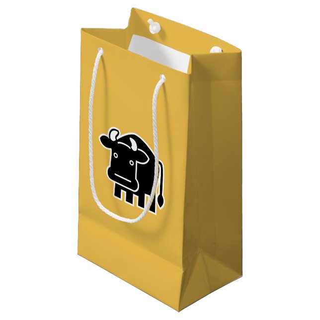 Cattle Small Gift Bag (Front Angled)