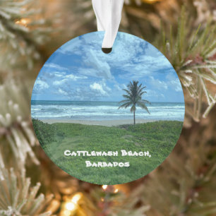 Cattlewash Beach, Barbados Ornament