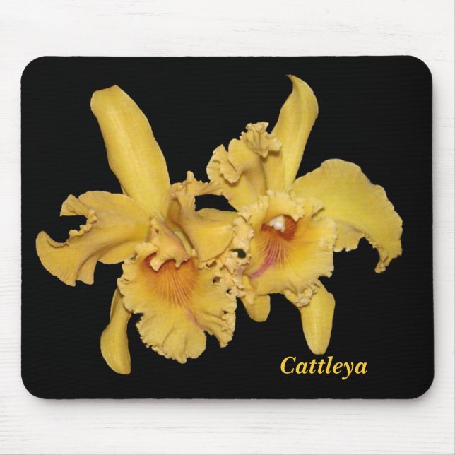 Cattleya Orchid Mousepad (Front)
