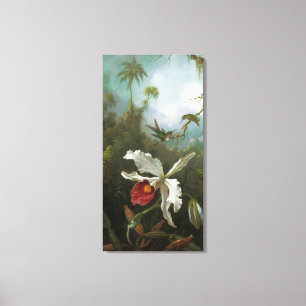 Cattleya Orchid Wrapped Canvas