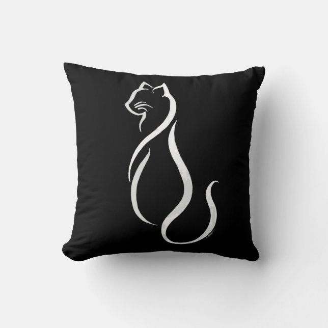 CATTOO THROW PILLOW (Front)