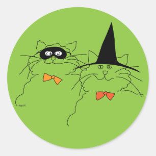 Catty Halloween Sticker