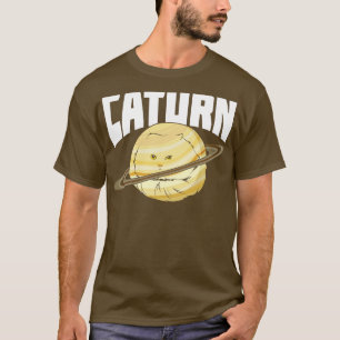 Caturn Astronomy Astronomer Gift T-Shirt