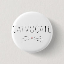 Catvocate Pin Bagde