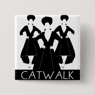 Catwalk 2 Inch Square Button