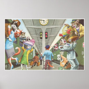 CATWALKS: All Aboard Poster Art - Semigloss