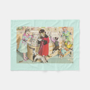 CATWALKS: Card Buying Chaos - Fleece Blanket