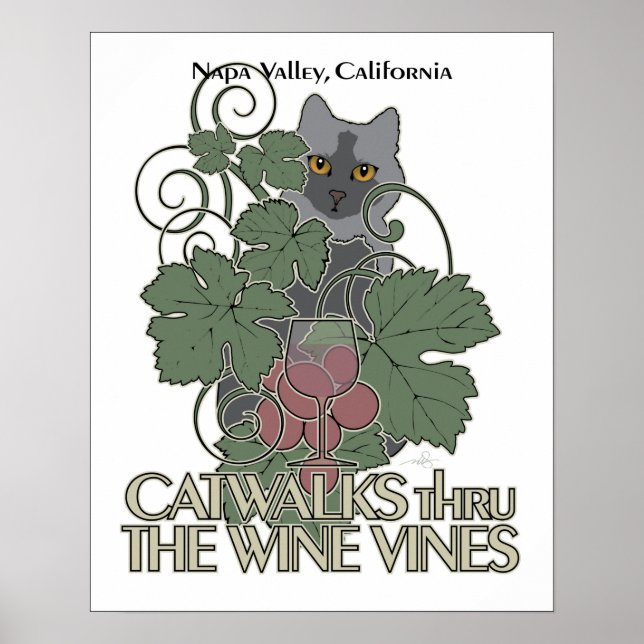 Catwalks thru The Wine Vines Poster (Front)