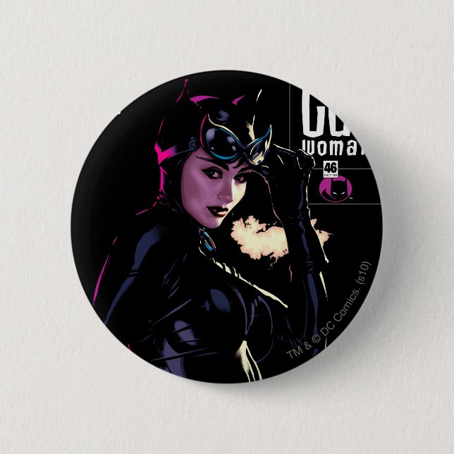 Catwoman 2 Inch Round Button (Front)