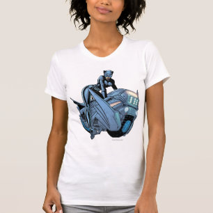 Catwoman and bike T-Shirt