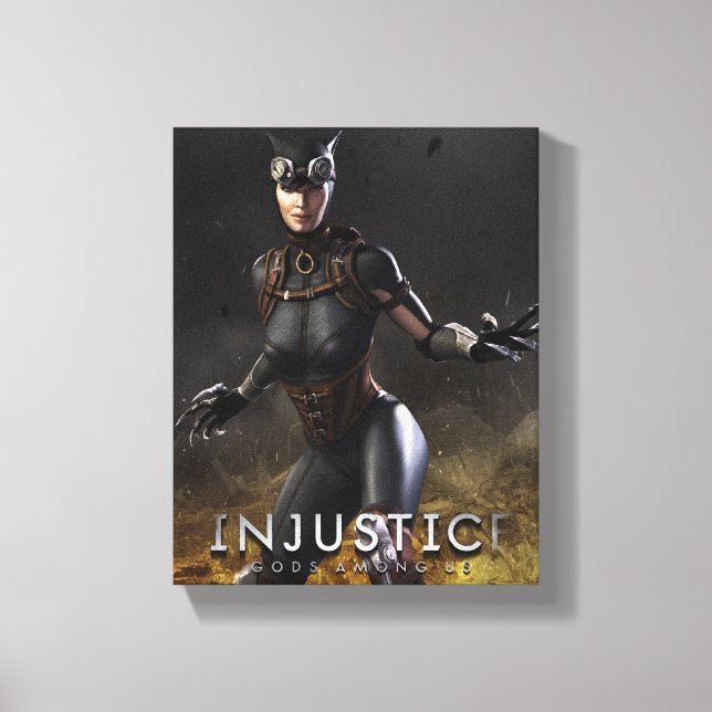Catwoman Canvas Print (Front)