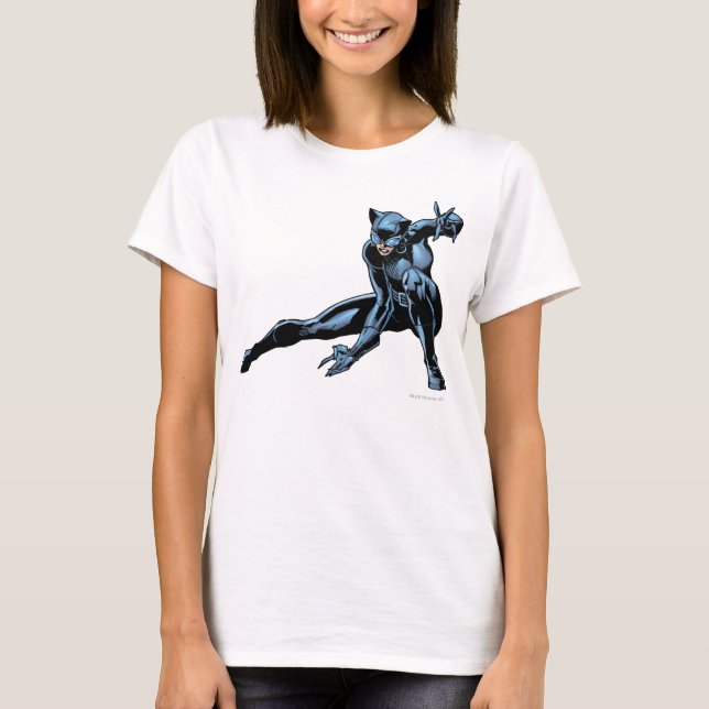 Catwoman crouches T-Shirt (Front)