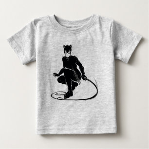 Catwoman Ink Brush Pose Baby T-Shirt