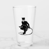 Catwoman Ink Brush Pose