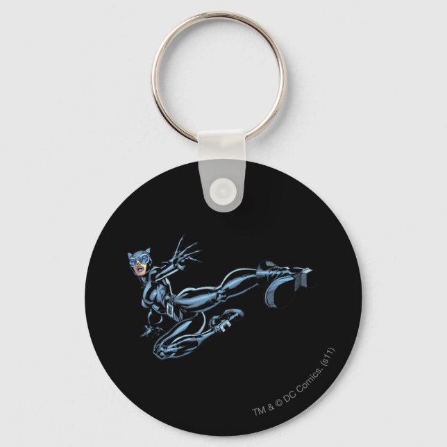 Catwoman kicks keychain (Front)