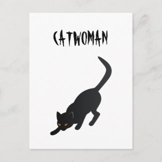 Catwoman Postcard