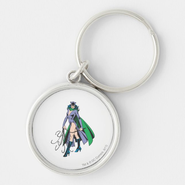 Catwoman Stands Keychain (Front)