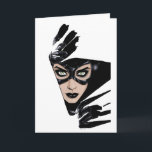 Catwoman The Claws Are Out Cover Illustration Card<br><div class="desc">Catwoman tears through the page in this awesome comic cover illustration! Capture this femme fatale on a graphic tee,  wall art print,  and many more custom Zazzle products perfect for gifting or treating yourself!</div>