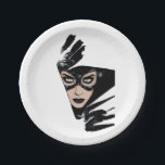 Catwoman The Claws Are Out Cover Illustration Paper Plate<br><div class="desc">Catwoman tears through the page in this awesome comic cover illustration! Capture this femme fatale on a graphic tee,  wall art print,  and many more custom Zazzle products perfect for gifting or treating yourself!</div>