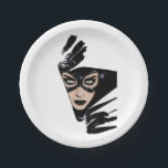 Catwoman The Claws Are Out Cover Illustration Paper Plate<br><div class="desc">Catwoman tears through the page in this awesome comic cover illustration! Capture this femme fatale on a graphic tee,  wall art print,  and many more custom Zazzle products perfect for gifting or treating yourself!</div>