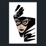 Catwoman The Claws Are Out Cover Illustration Poster<br><div class="desc">Catwoman tears through the page in this awesome comic cover illustration! Capture this femme fatale on a graphic tee,  wall art print,  and many more custom Zazzle products perfect for gifting or treating yourself!</div>
