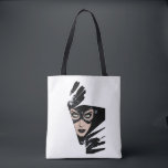 Catwoman The Claws Are Out Cover Illustration Tote Bag<br><div class="desc">Catwoman tears through the page in this awesome comic cover illustration! Capture this femme fatale on a graphic tee,  wall art print,  and many more custom Zazzle products perfect for gifting or treating yourself!</div>