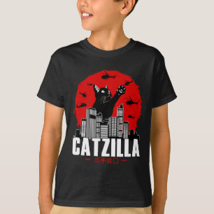 Catzilla Cute Cat Stuff For Cat Lover T-Shirt