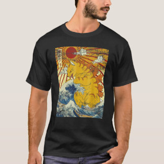 Catzilla Funny Cat Vintage Shirt, Funny Cat T-shir T-Shirt