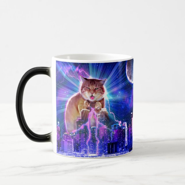 Catzilla                                           magic mug (Left)