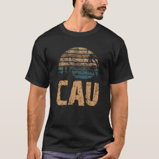 CAU Vintage Sunset Distressed T-Shirt
